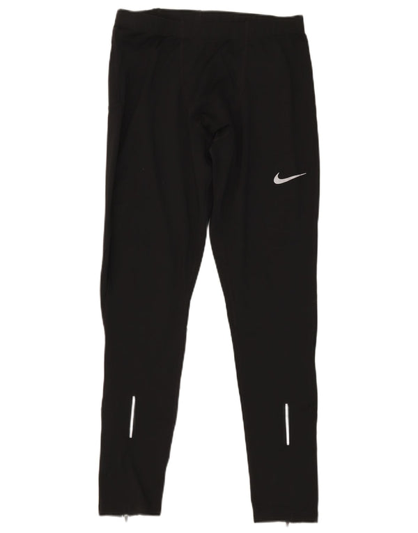 Damskie legginsy Nike Dri Fit UK 18 XL, czarny poliester