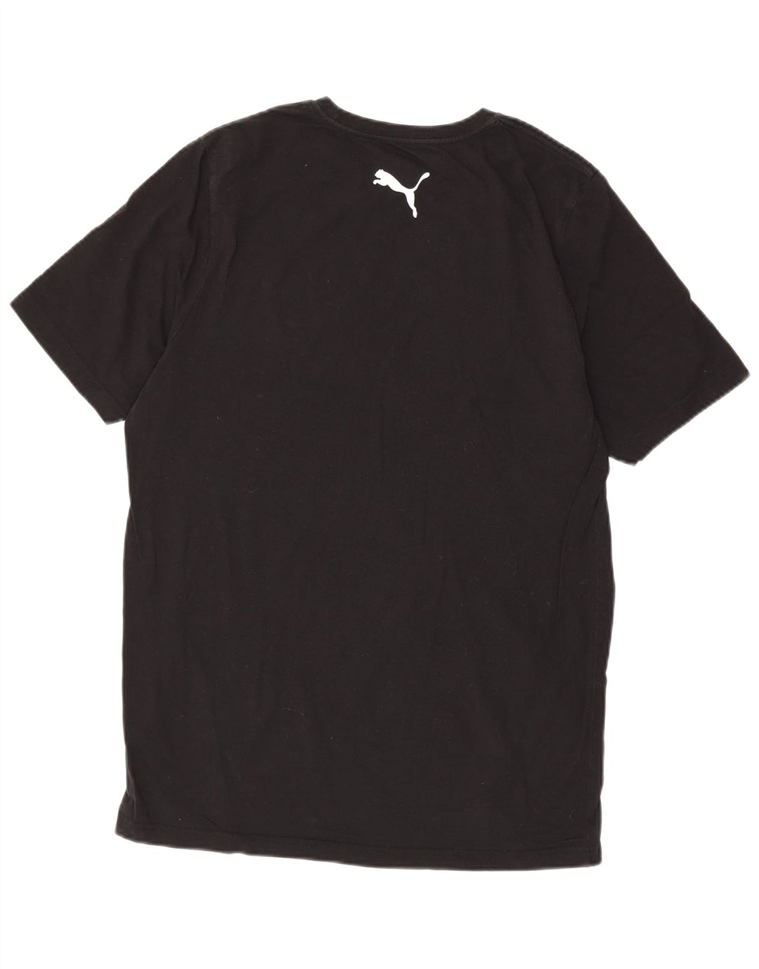 T-shirt męski Puma, duży, czarny, bawełniany