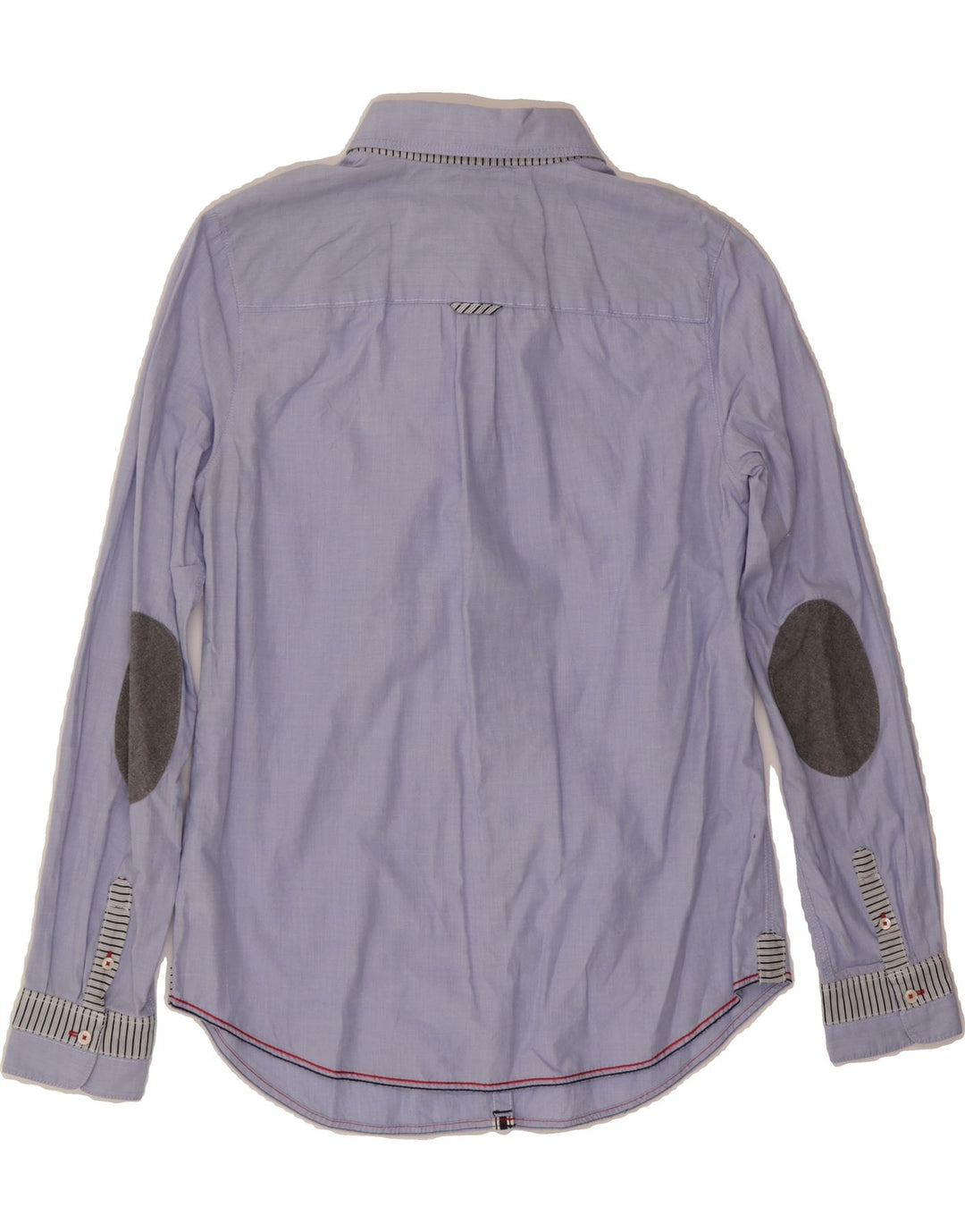 TOMMY HILFIGER Womens Regular Fit Shirt US 8 Medium Blue Cotton Vintage Tommy Hilfiger and Second-Hand Tommy Hilfiger from Messina Hembry 