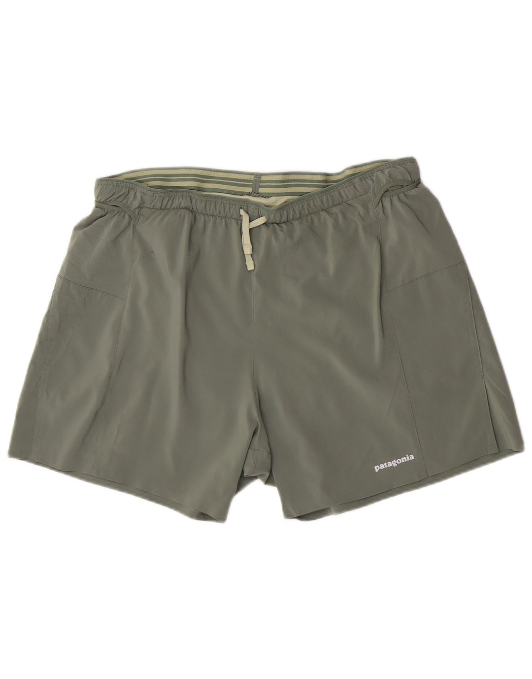 Damskie spodenki sportowe Patagonia UK 14, duże, khaki, poliester