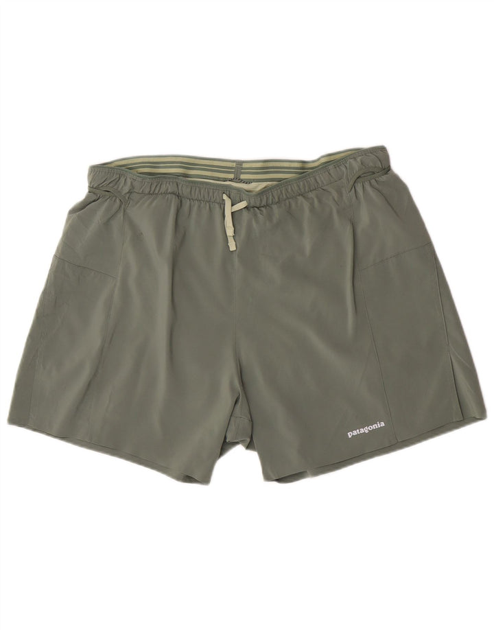 Damskie spodenki sportowe Patagonia UK 14, duże, khaki, poliester