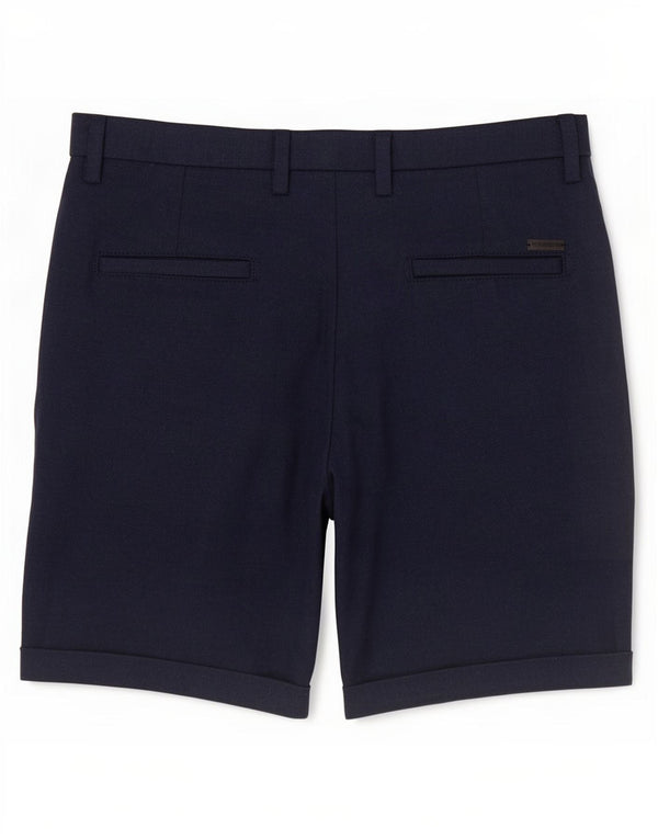 Jack & Jones Mens Chino Shorts Large W34 Navy Blue Polyester
