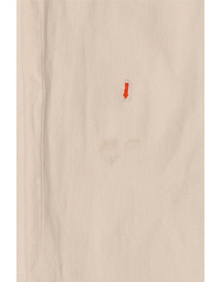 Marks & Spencer Damskie Regular Straight Jeans UK 20 2XL W40 L29 Białe