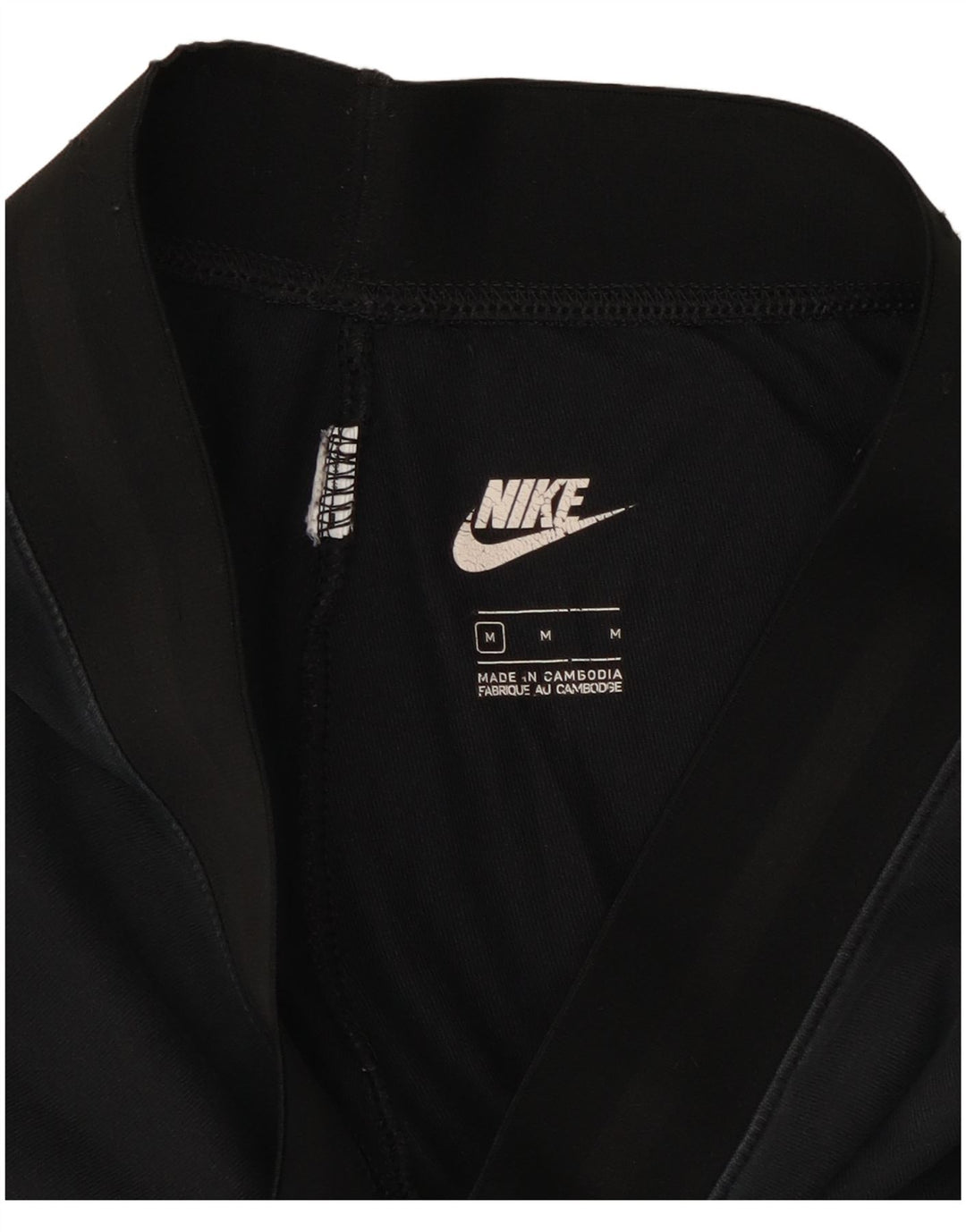 Damskie legginsy Nike Graphic UK 12, średnie czarne
