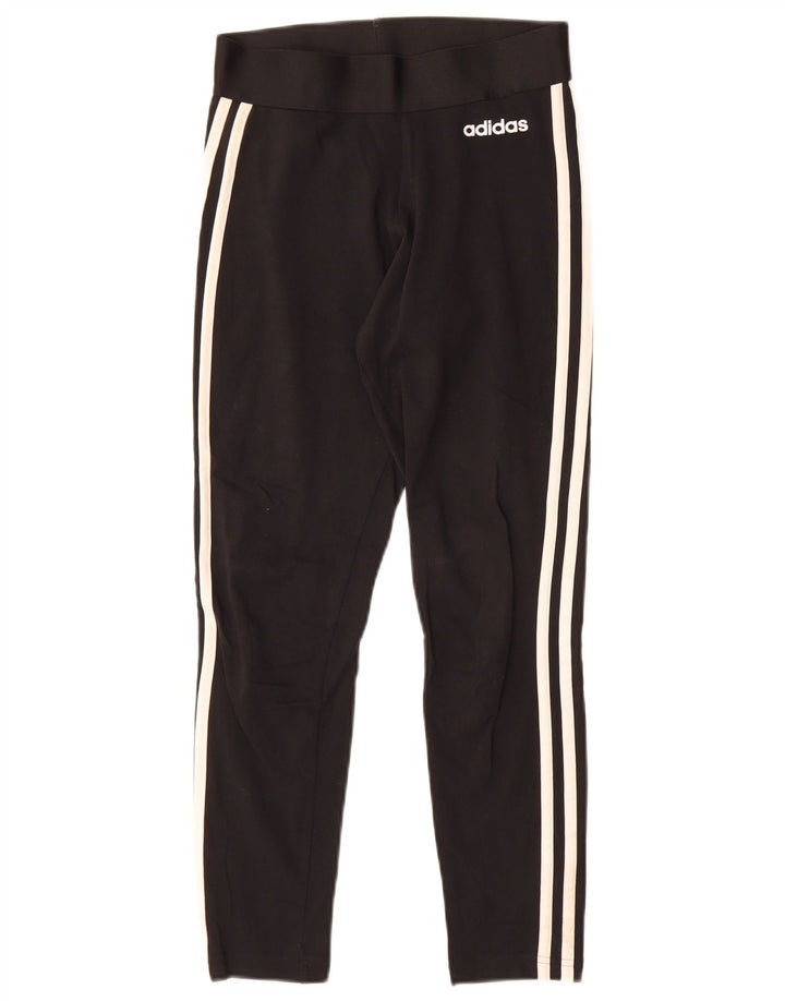 Legginsy damskie Adidas UK 4/6 XS, czarny poliester