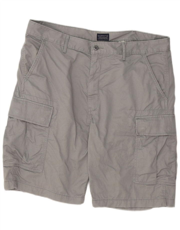 Męskie spodenki cargo Levi's W38 XL Szara bawełna