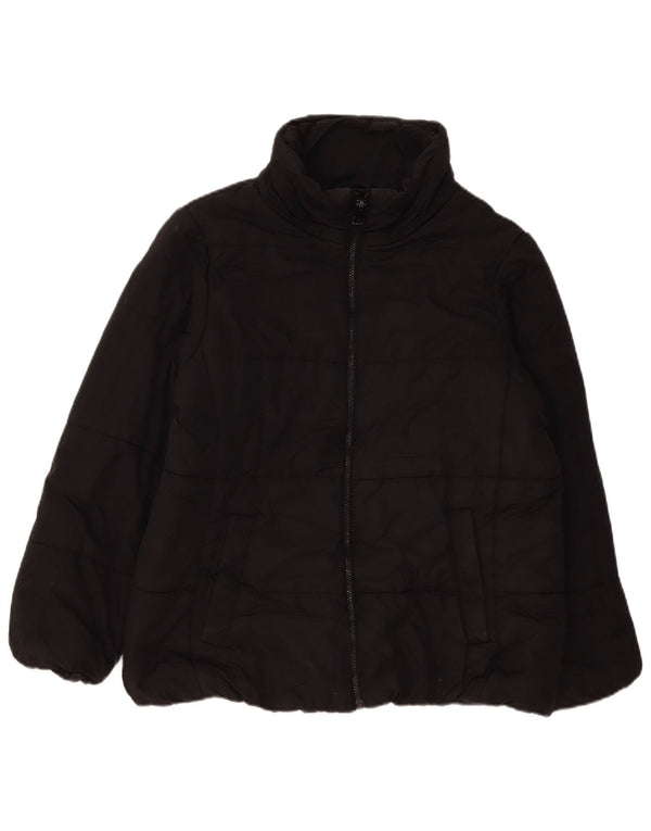 Marks & Spencer Womens Padded Jacket UK 18 XL Black Polyester
