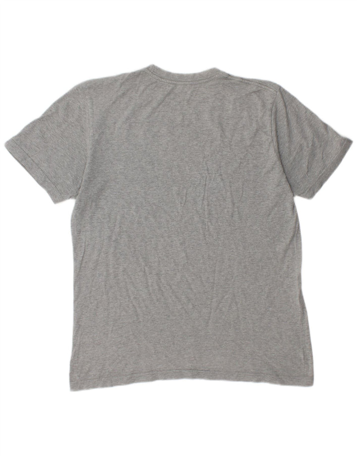 Męski T-shirt NIKE o regularnym kroju z grafiką, średnioszary