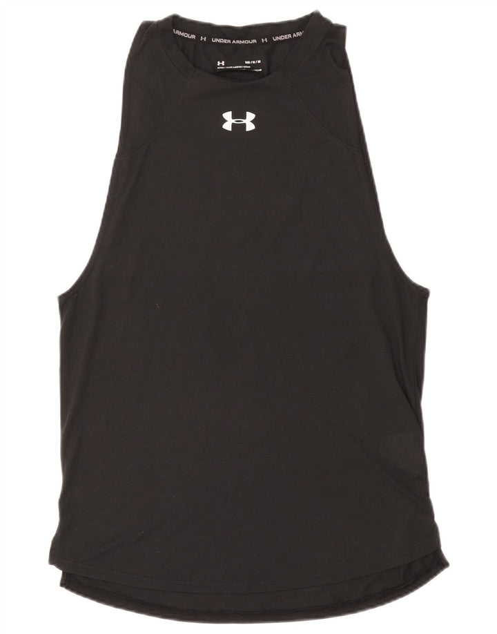 Damska kamizelka Under Armour Heat Gear Graphic Top UK 12, średnioszary poliester