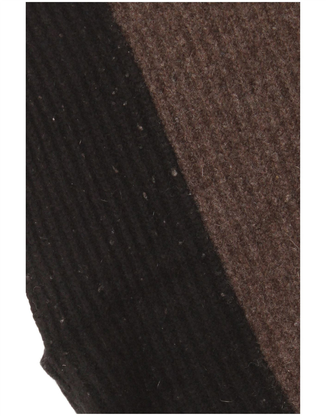 Damski sweter poncho Jigsaw w jednym rozmiarze, szara wełna w blokach kolorów