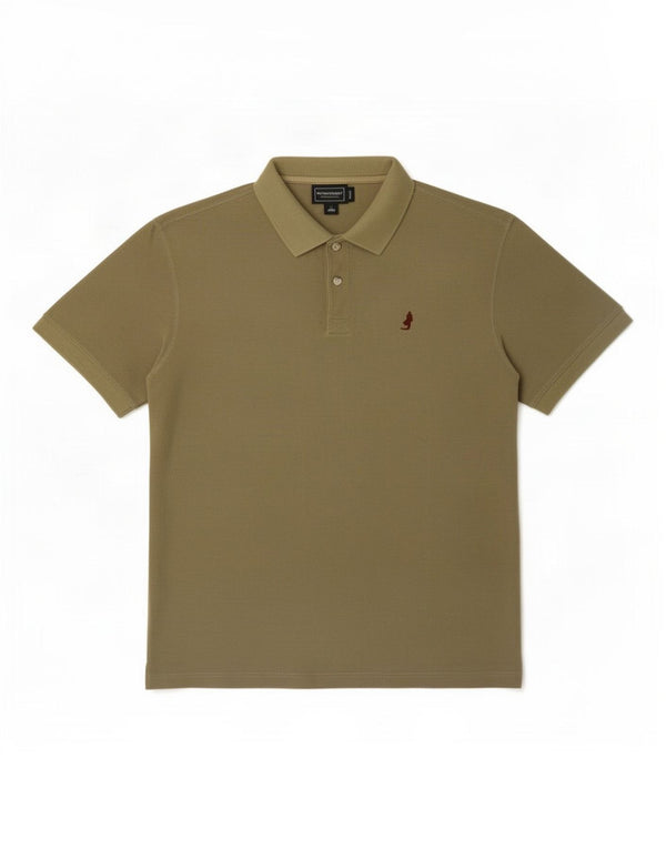 Męska koszulka polo Marlboro Classics XL, bawełniana w kolorze khaki