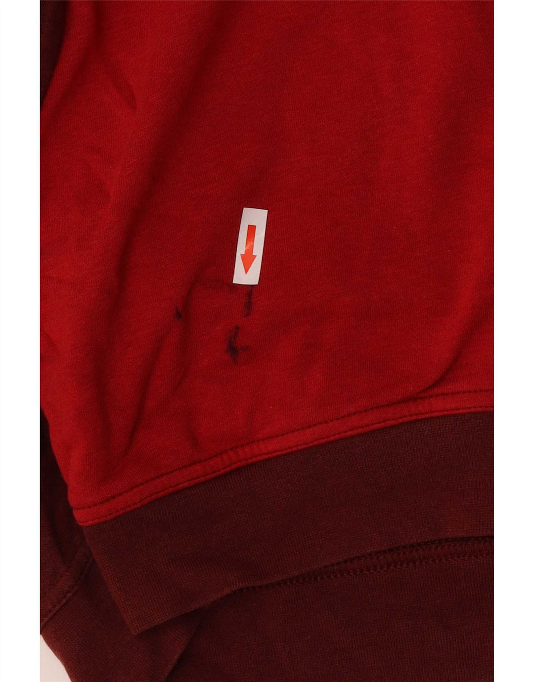 Damska bluza dresowa Nike Graphic UK 14, bawełniana, w kolorze średniej czerwieni