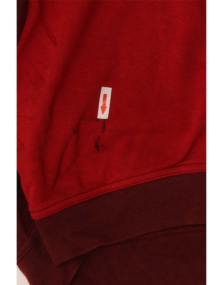 Damska bluza dresowa Nike Graphic UK 14, bawełniana, w kolorze średniej czerwieni