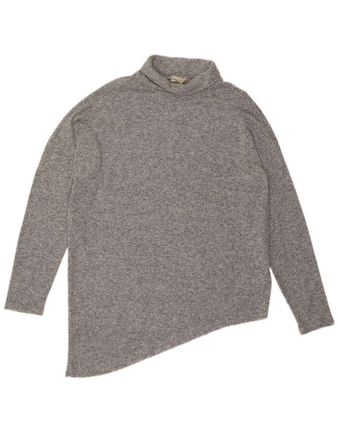 Damski sweter z golfem Phase Eight UK 18 XL, szara wiskoza