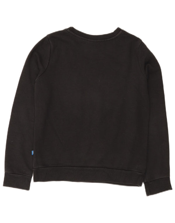 Damska bluza Adidas Graphic Jumper UK 6 XS Czarna bawełna