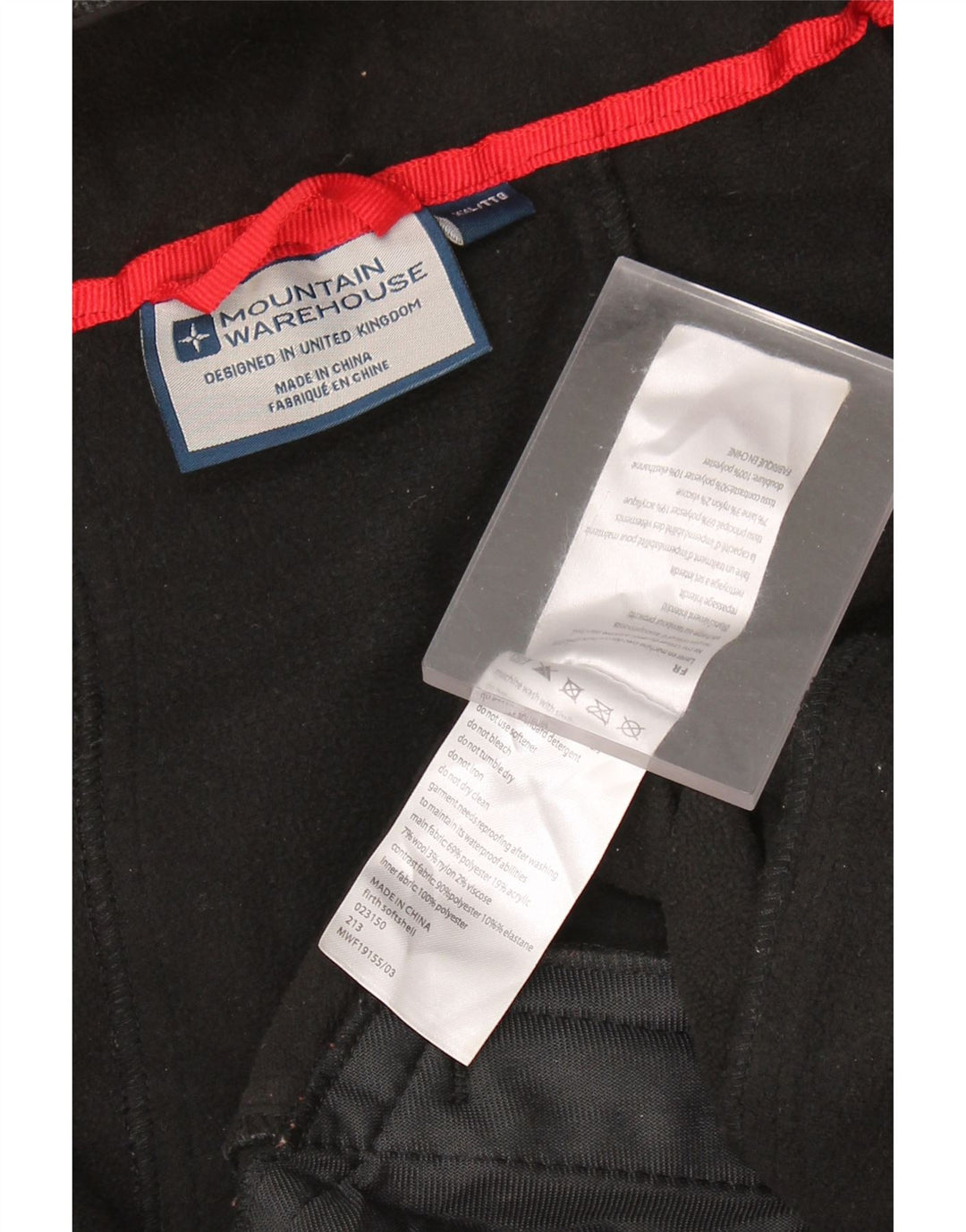 MOUNTAIN WAREHOUSE Męska bluza dresowa z kapturem, 2XL, szara, z blokami kolorów
