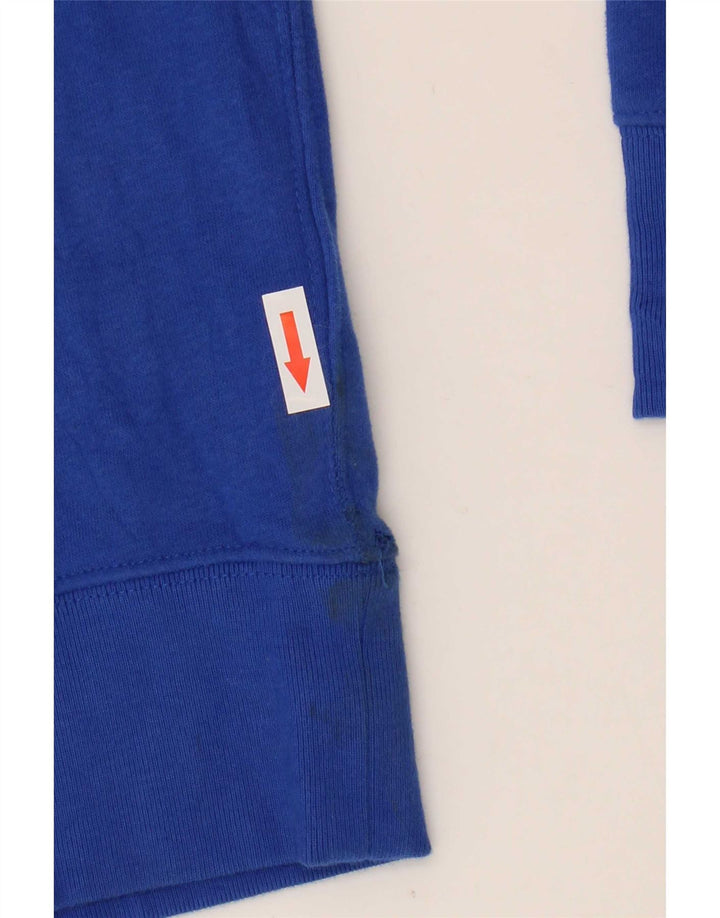 Damski sweter graficzny Gap UK 14, średni niebieski, bawełniany