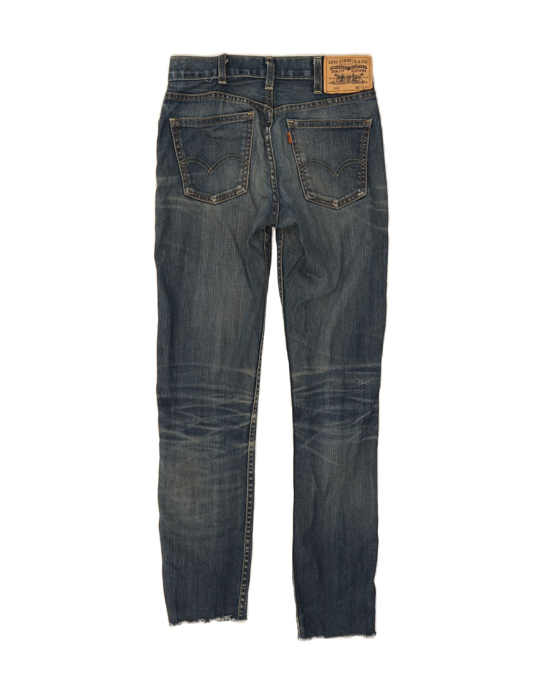 LEVI'S Mens Slim Jeans W27 L32 Blue Vintage Levi's and Second-Hand Levi's from Messina Hembry 