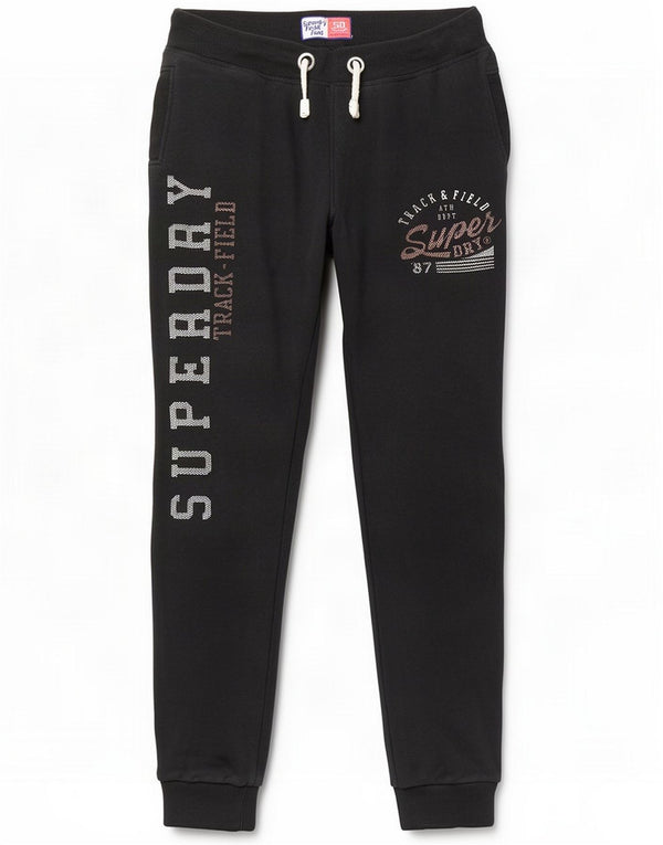 Damskie spodnie dresowe Superdry Joggers UK 14 Large Navy Blue