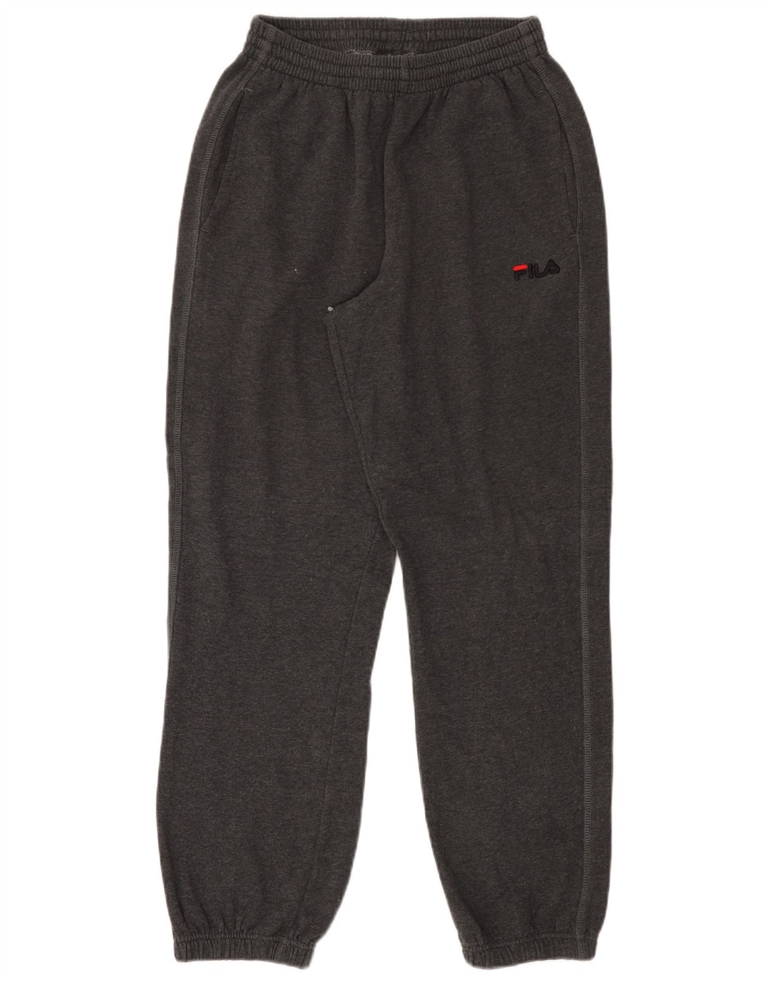Męskie spodnie dresowe Fila Joggers Small, szare, bawełniane