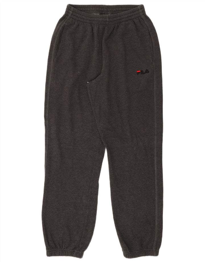 Męskie spodnie dresowe Fila Joggers Small, szare, bawełniane