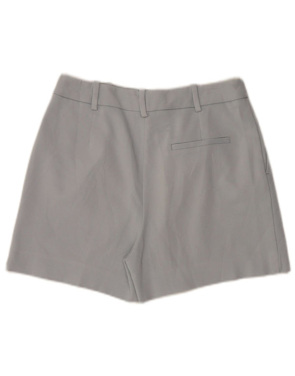 Damskie spodenki chino z wysokim stanem Zara, średnie W28, niebieska bawełna