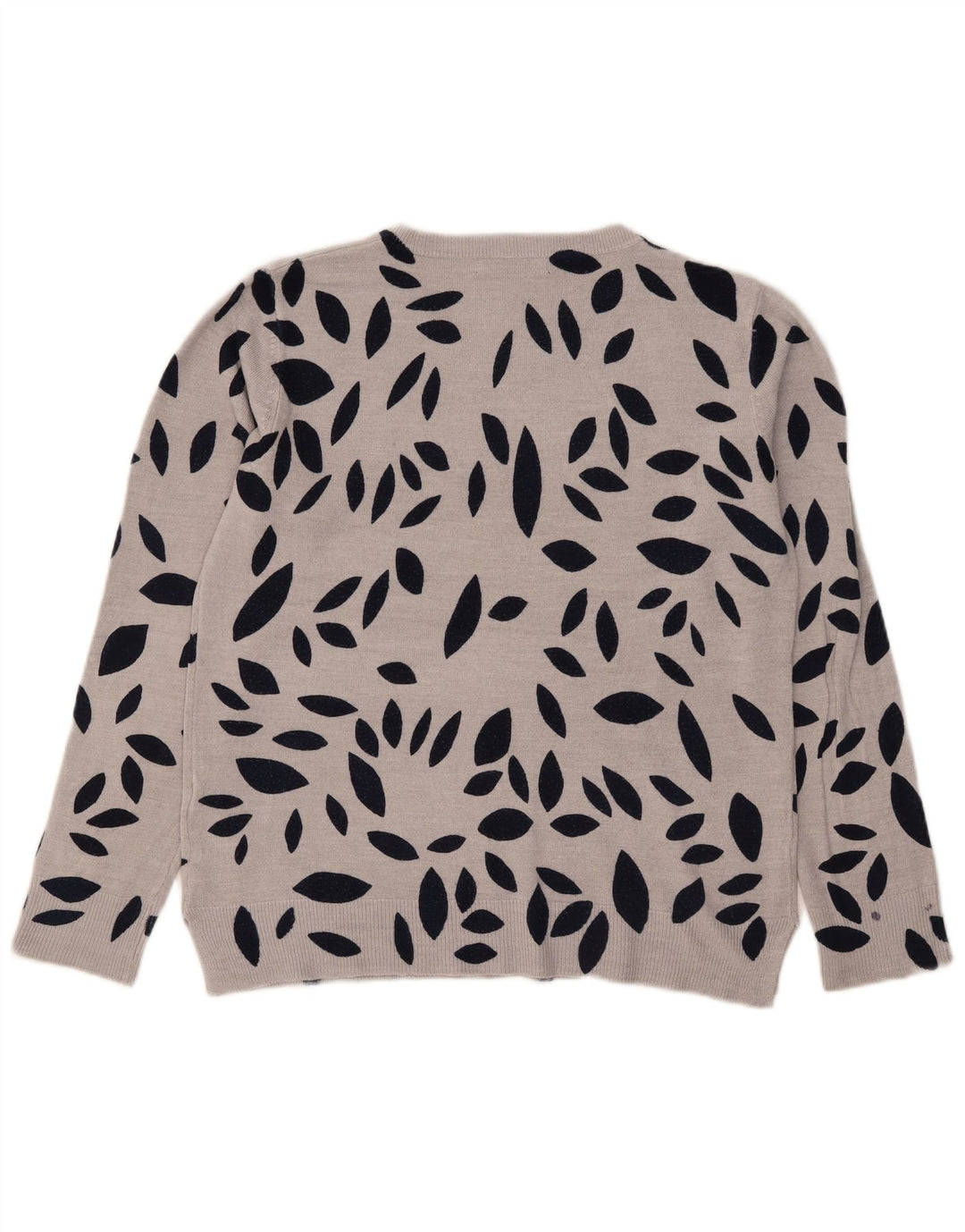 Marks & Spencer Damski sweter z dekoltem w łódkę, UK 14, duży, szary