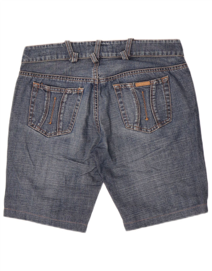 Damskie spodenki jeansowe Fornarina W30 Średnioniebieskie, bawełniane