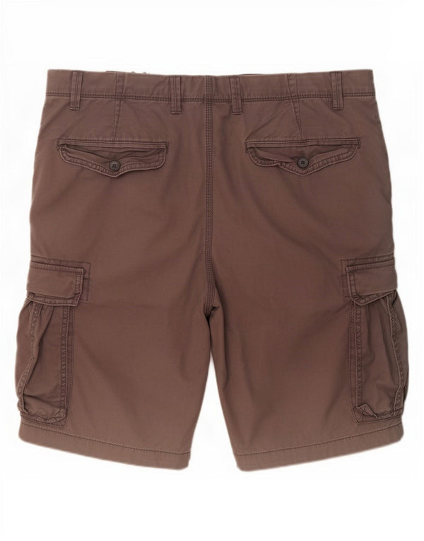 Męskie spodenki cargo Marks & Spencer W36, duże, szare, bawełniane