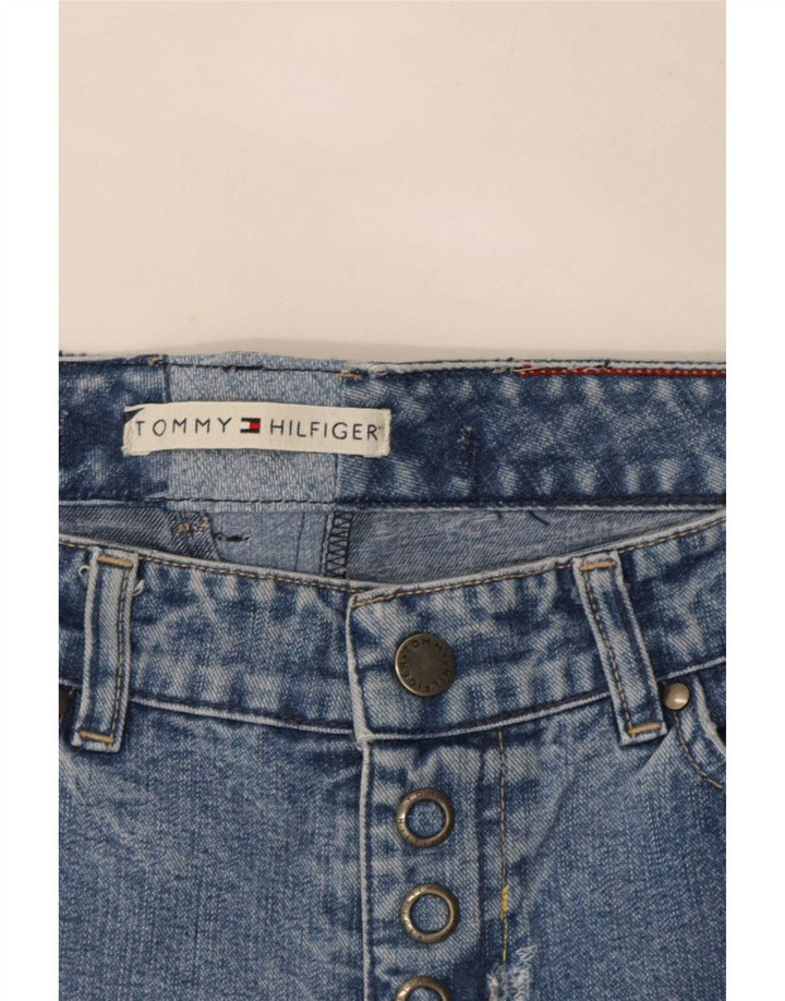 Damskie jeansy Bootcut Tommy Hilfiger W30 L31 niebieskie