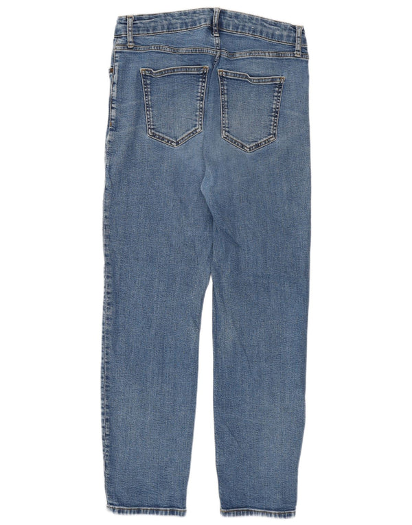 BODEN Womens Slim Straight Jeans UK 14 Medium W30 L27 Blue Cotton