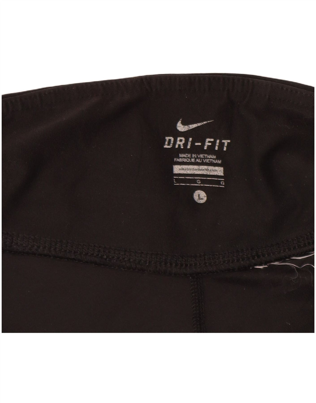 Damskie spodnie dresowe NIKE Dri Fit UK 16, duże, czarne