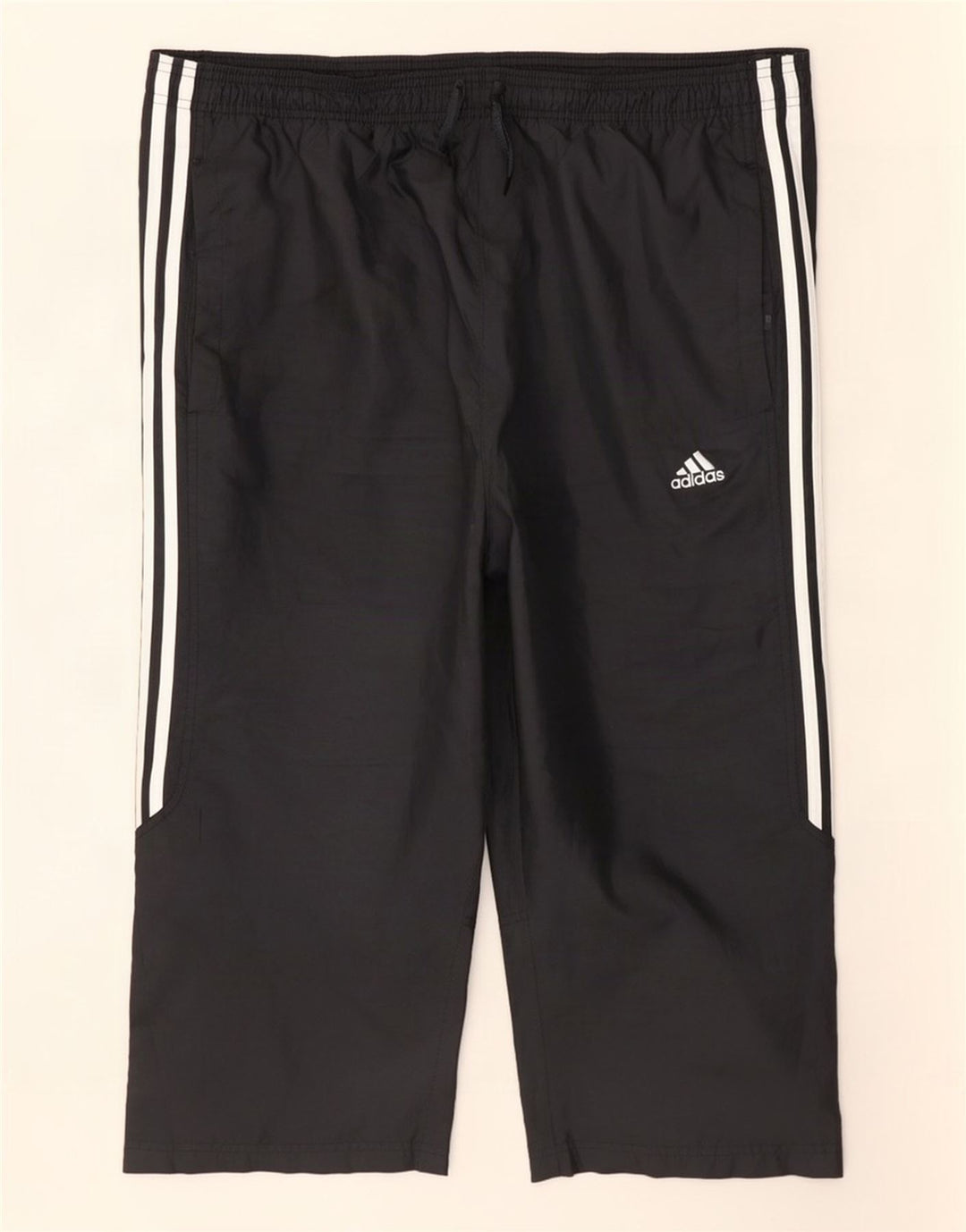 Adidas Męskie Bermudy Sportowe Spodenki XL Czarny Poliester