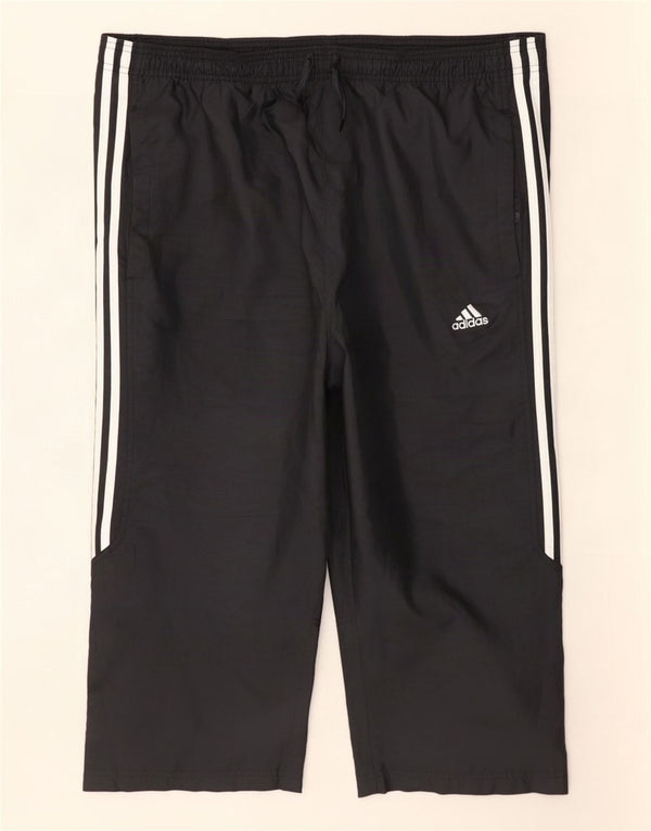 Adidas Męskie Bermudy Sportowe Spodenki XL Czarny Poliester