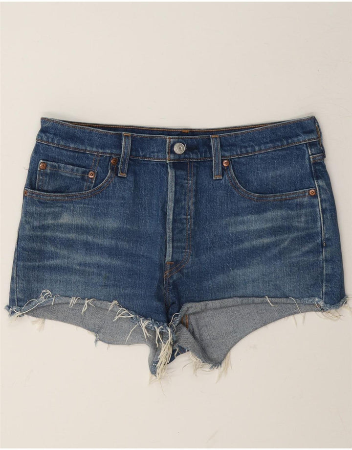 Damskie spodenki jeansowe Levi's 501 W29 Małe, niebieskie, bawełniane
