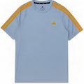 Chłopięca koszulka Adidas Aeroready Top 13-14 lat, niebieska, poliestrowa