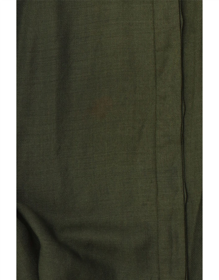 Damska bluza koszulowa wojskowa PANCALDI & B UK 14 w kolorze średniozielonym