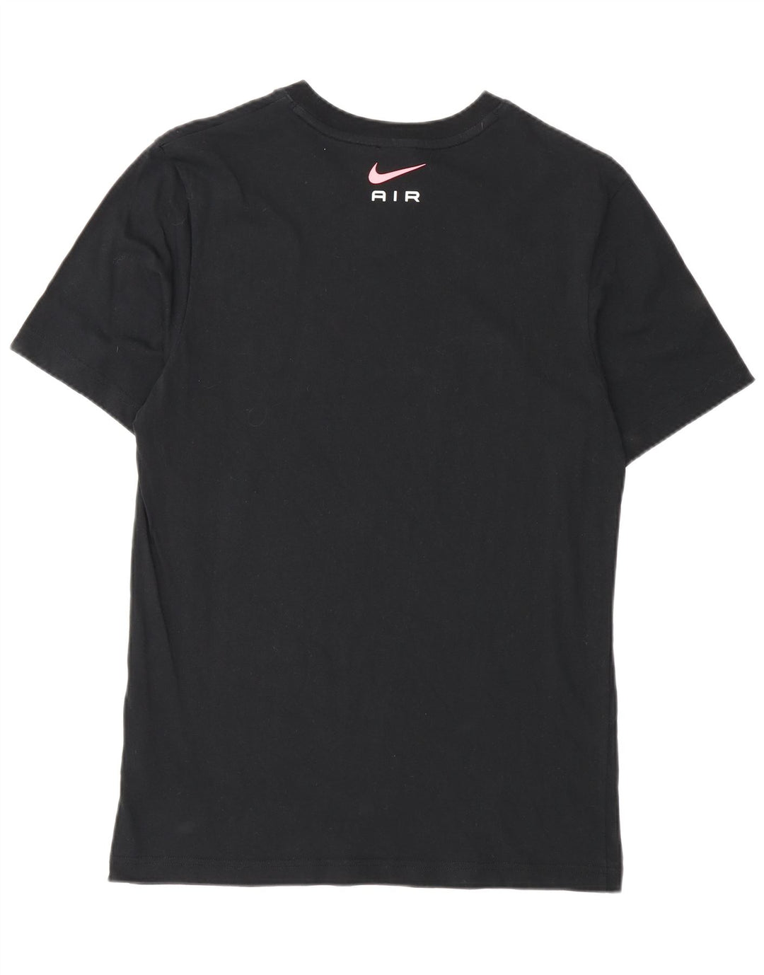Męski T-shirt z grafiką Nike, mały, czarny, bawełniany