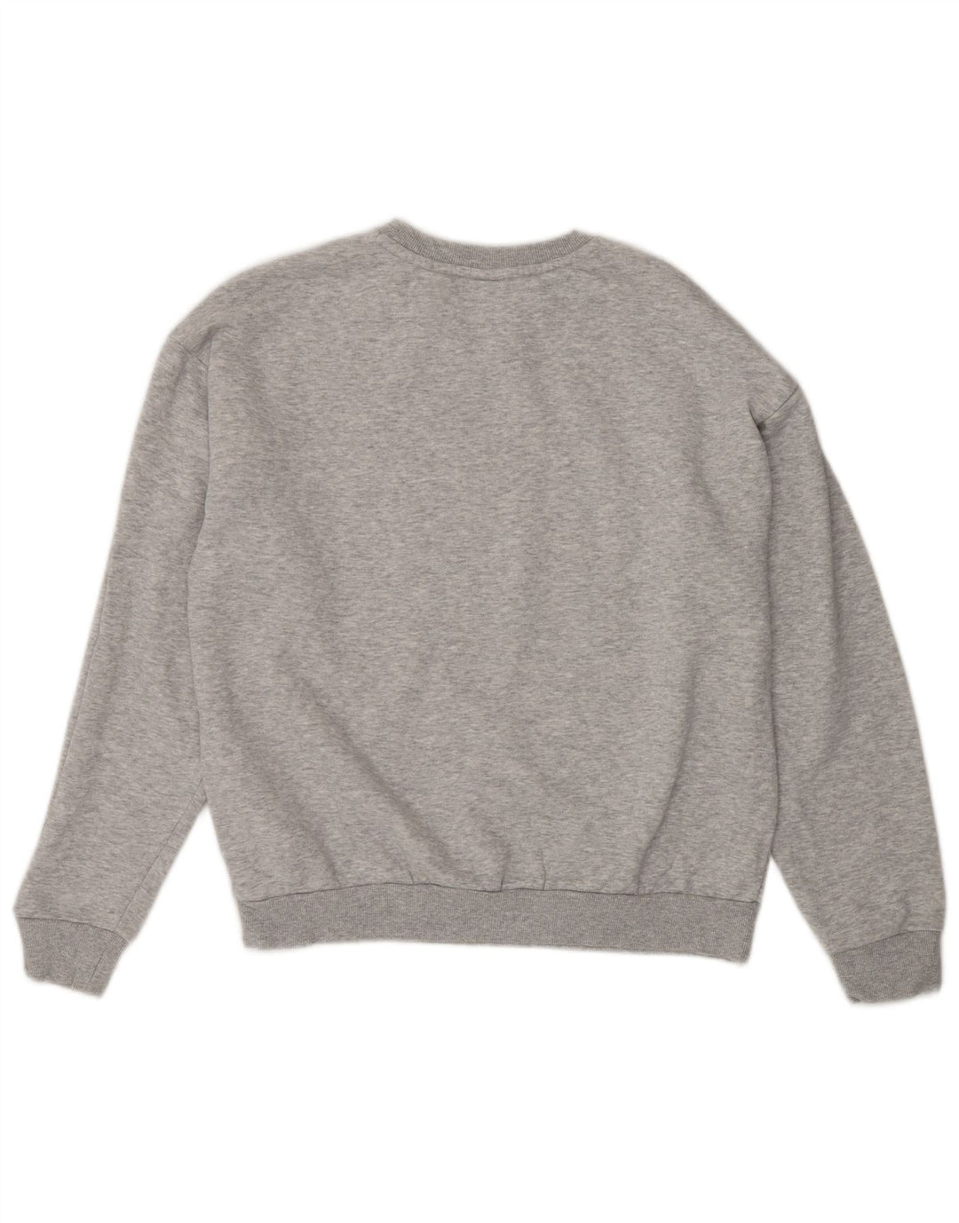 Damski sweter z grafiką PUMA UK 14 Średnioszary, bawełniany nakrapiany