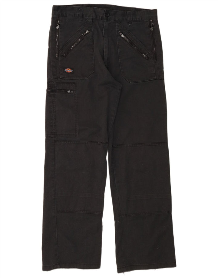 Męskie proste spodnie cargo Dickies W30 L29 Czarny poliester
