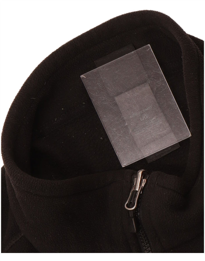 Męska kurtka polarowa The North Face Liner UK 40, duża, czarna, poliestrowa