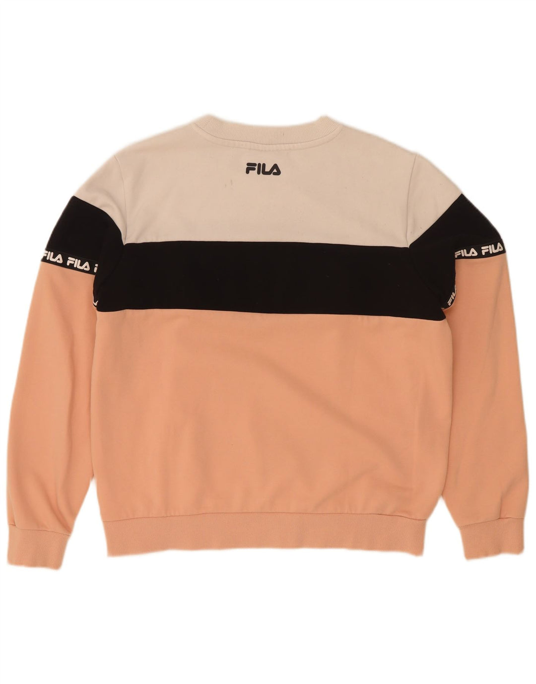 Damska bluza z grafiką Fila, UK 14, średnia, wielobarwna