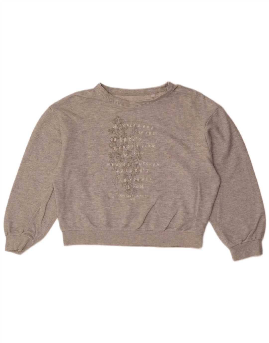 Damska bluza oversize Mustang Graphic UK 10 Small Grey