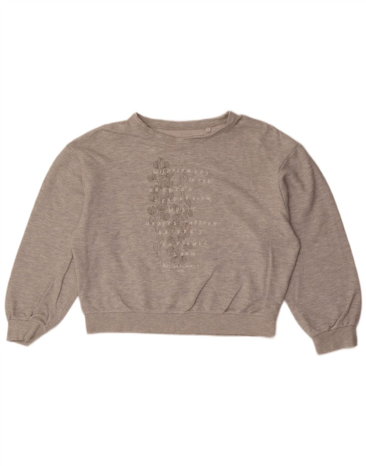 Damska bluza oversize Mustang Graphic UK 10 Small Grey