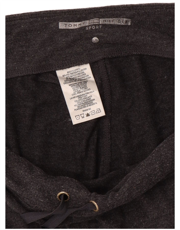 Damskie spodnie dresowe Tommy Hilfiger Joggers UK 16, duże, szare