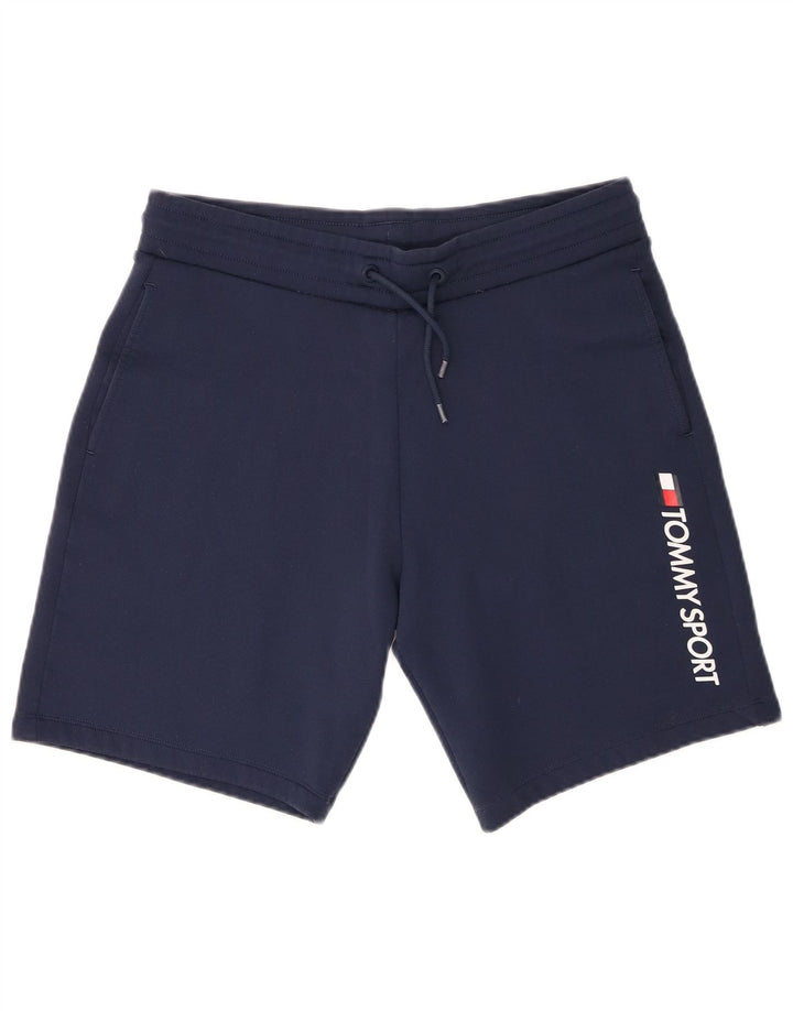 Męskie spodenki sportowe Tommy Hilfiger Graphic, średni kolor granatowy