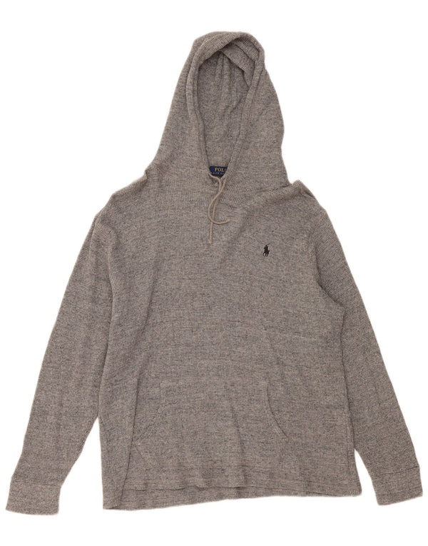 Męska bluza z kapturem Polo Ralph Lauren XL, szara bawełna