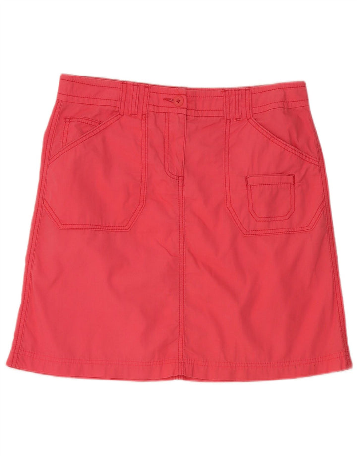 Marks & Spencer Damska spódnica cargo UK 12 Medium W32 Różowa bawełna