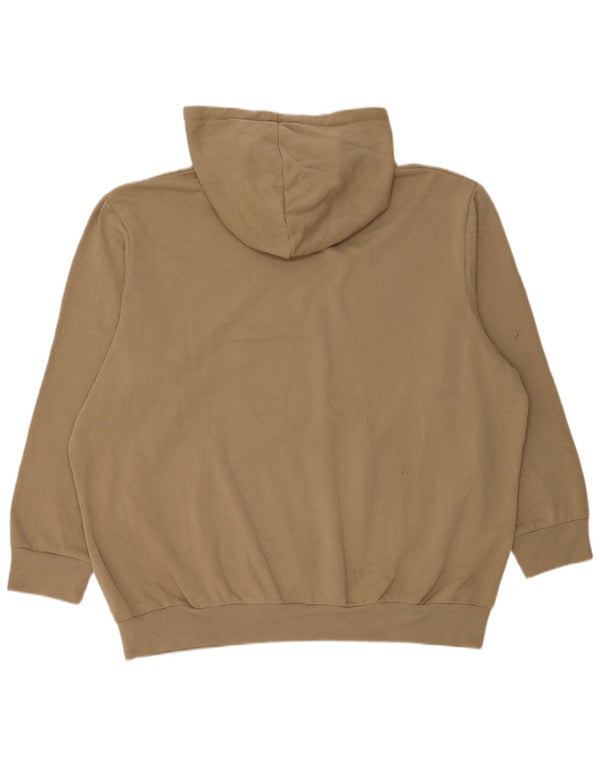 Męski sweter z kapturem Jack & Jones 3XL, beżowy, bawełniany