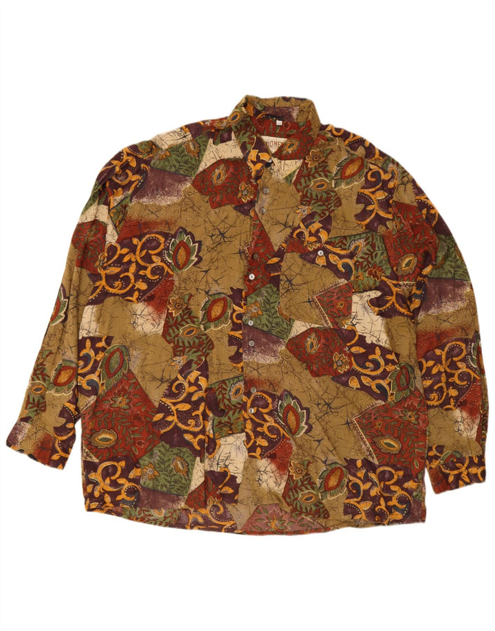 Koszula męska Pioneer, rozmiar 43/44 XL, wielobarwny patchwork